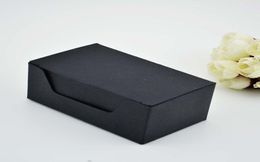 935740mm Black Kraft Paper Box Gift kraft Business Card Packaging Box LZ18488665591