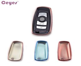 Patent TPU Car Auto Remote Key Case Cover Shell for 2 3 4 5 6 Series X3 X4 GT Car Accessories Styling4577696