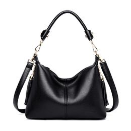 2024 New Luxury Designer Solid Colour Women Handbag Korean version Fashion black Shoulder Messenger Bag Ladies pu Leather Crossbody Bag Bols