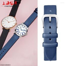 Watch Bands Brushed Satin Lady Band 6 8 10mm 12mm 14mm 16mm 18mm 20mm Dark Blue Red White Ultra-thin Strap Brand Women Watchband