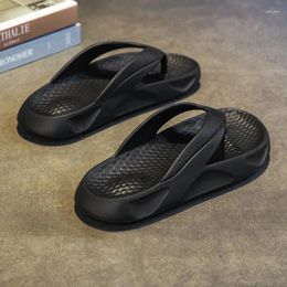 Slippers Model Men's Flip Flops Fashionably Simple Skin-friendly Fashion Couple Style Bathroom Lightweight Non-slip