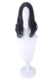 Severus Snape Black Short Curly Style Cosplay Wig Professor Snape Wig Halloween Party Role Play Costumes Wigs Wig Cap4492943