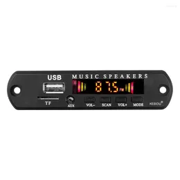 Wireless Car FM Radio Audio Bluetooth-Compatible USB TF AUX Module Kit IR Remote MP3 Music Player Hands-Free Call
