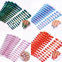 False Nails 120pcs Press On Coffin Stiletto Short Fake Nail Tips For Extension Manicure Tools Square Acrylic Full Cover