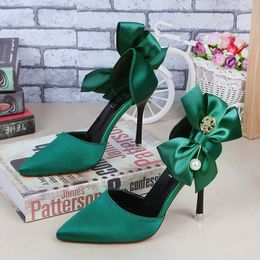 Dress Shoes Sexy Women Woman Pumps Wedding Shoe Bridal Heels Bride White Stiletto Sandal Female Footwear High Heel 230220