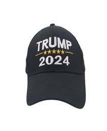 Presidential Election 2024 Trump Hat Embroidery Letters Baseball Caps Unisex Adjustable Snapback Trump USA Hip Hop Peak Cap Headwe9754579