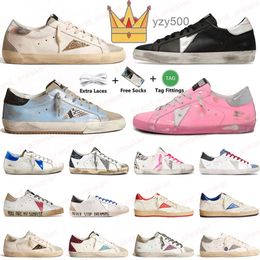 Goldenstar 2023 Sneakers Doold Dirty Sports Shoe New Release Ss Italy Brand Shoes Super Star Fashion Men Women Ball Casual White Leathe golden goose's goode C9RQ