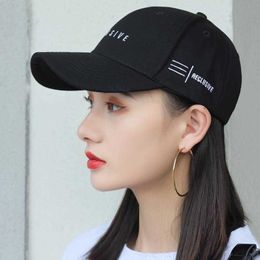 Korean version hat new summer internet celebrity fashionable sun shading duckbill hat small face versatile embroidery summer baseball hat