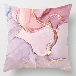 Pillow Case Variety Of Pink Polyester Peachskin Cushion Cover Sofa Pillowcase Plush Home Decor Square High Quality1929