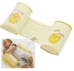 Baby Anti Rollover Pillow Pure Cotton Sleeping Position Stereotype Back Cushion Rectify The Flat Head Bolster Sleep Positioner zha7313110