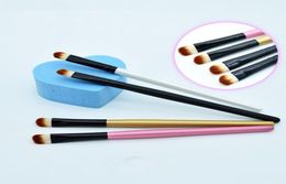 Professional Makeup Eyebrow Brush Eye shadow Blending Angled Brush Comestic MakeUp Tools 4 Colors BR0259194518
