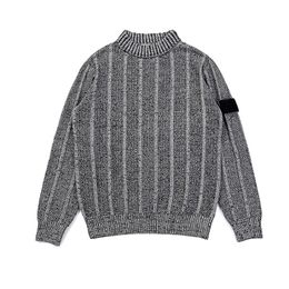 Designer Sweater 2024 New Autumn Women Round neck striped Pullover fashion Long Sleeve High End Cardigan knitting Coats Topstoney couple casual jumper