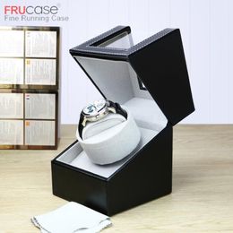 Watch Boxes & Cases FRUCASE Single Winder For Automatic Watches Winder1259d