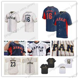 2023 Team Japan Baseball Trikot Shohei Ohtani Yu Darvish Seiya Suzuki Roki Sasaki Lars Nootbaum Masataka Yoshida Hiromi Ito Yuki Udagawa Imanaga Kensuke Kondo Maki