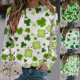 Women's Hoodies Fashionable Round Neck Casual Floral Print Long Sleeve Tops High Women Fleece Jacket Junior Outfit