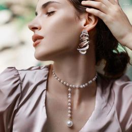 Stud Earrings Missvikki Sandstorm Boucle D'oreille Femme 2024 For Women Fashion Design Dubai Bridal Jewelry