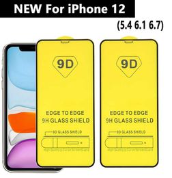 9D Full Cover Tempered Glass Phone Screen Protector for iPhone 13 12 11 PRO MAXSE 2020 XS XR MAX 6 7 8 Plus for SAMSUNG A01 A11 A29553729