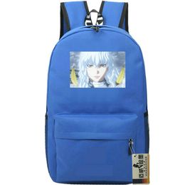 Griffith backpack Berserk day pack The Golden Age Arc school bag Cartoon Print rucksack Sport schoolbag Outdoor daypack