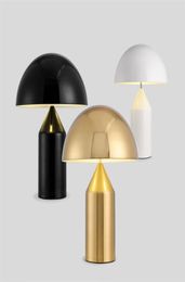 Modern Metal Mushroom Desk LampItaly Replica Designer Table Lamp for Bedroom Iron Table Lights LED decorative tablelamp1088191