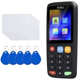 X7 Lettore di Smart Card RFID Chiave Clone Copiatrice IC ID Token Copia Duplicatore 125Khz Badge Writer 1356Mhz NFC Tag Programmatore 240227