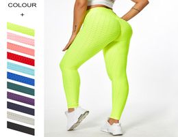 11 Colours Fashion yoga Pants for girls Leggings sport ps size gym long pant Fitness high waist lift buttock Tummy Control Running Tights legging4975865