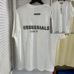 New T881231 essentialsweatshirts designer t shirt men women top quality tees high street hip hop view polo shirt tees t-shirt XSAD