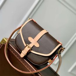 designer bag womens bag Designer Shoulder 10A Mirror Quality Crossbody Genuine Leather shoulder Underarm Bag Canvas Handbag luxury purse with Box logo