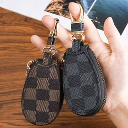 Key Case Women's Cute Multi-Functional Mini and Simple Large Capacity Men's Zipper Home Car Keychain213s