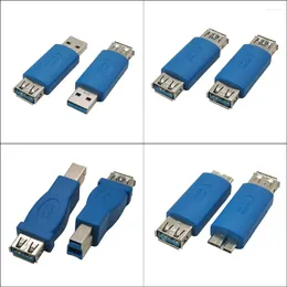 USB3.0 5Gbps Converter AM AF To Micro Male Usb 3.0 Adapter Female Type B