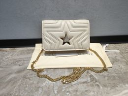 10A New Fashion Pentagram pattern women Handbag shoulder bag Stella McCartney PVC high quality leather Crossbody bag