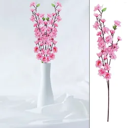 Decorative Flowers Simulation Pink Peach Artificial Silk Flower For Wreaths Carnation