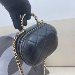 10A Top quality woman cosmetic bag luxury shoulder handbag leather crossbody bags fashion designer bags lady clutch purse chain ba167w
