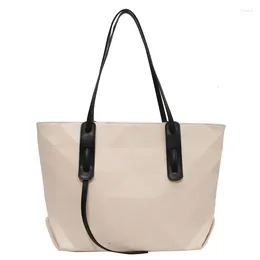Evening Bags 2024 Women's Bag Fashionable And Simple Shoulder High Quality Design French Light Luxury Commuting Large Capacity