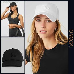 Ball Caps With Al Embroidered Yoga Hat Baseball Cap Men Women Outdoor Sun Protection Visor Casual Beach Trend Sports 230704RL5N