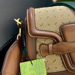 10AAAAA Mini borsa a tracolla in tela di alta qualità Borsa a tracolla in pelle Borsa a tracolla Flip Borsa classica del designer di marca