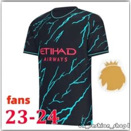 Soccer HAALAND MANS CITIES Kits GREALISH BERNARDO MAHREZ Erling 23 24 Jerseys DE BRUYNE FODEN RODRIGO Goalkeeper Kit Kids Football Shirt S Shirts FON S 247