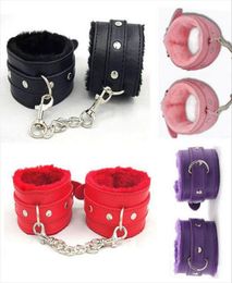 Restraints Handcuff Bondage BDSM Sex Device Leather Bondage Harness Handcuff Couples Erotic Sex Products for Sex9673030