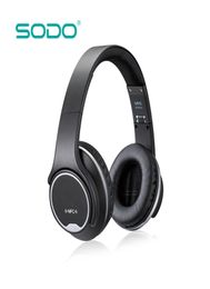 Original SODO MH1 Bluetooth Headphone Speaker 2 in 1 out wireless Headset with NFC microphone for phones4728730