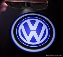 LED Door Logo Projector Light FOR VW Passat B6 b7 Golf 5 6 7 Jetta MK5 MK6 CC Tiguan Scirocco With VW R R line logo4715353