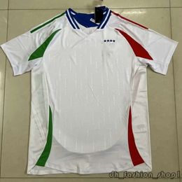 Italy 24 25 Soccer Jersey Nicolo Barella Manuel Lazzari Davide Frattesi Nicolo Zaniolo Andrea Colpani Stephan El Shaarawy National Team Home Away Kid Kit 923