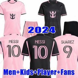 3XL 4XL 24 25 SUAREZ MesSIS Miami Soccer Jerseys CF MARTINEZ Matuidi HIGUAIN CAMPANA YEDLIN TAYLOR MLS 23 24 football shirt men kids kits Player Fans version adultS