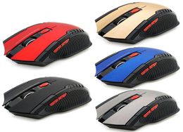 2400DPI 6 button 24Ghz mini bluetooth wireless optical gaming mobile mouse gift for office documents PC laptop4063034