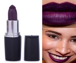 Waterproof Vampire Matte Lipstick Dark Purple Lip Gloss Pencil Long Lasting Cosmetic2619476