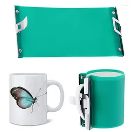 Mugs Sublimation Silicone Mug Wrap Cup Clamp Fixture- Reusable For Printing Drop