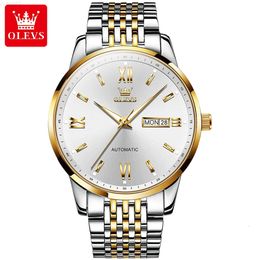 Olevs 6777 Hot Sell Custom Oem Original Design Fashion Calendar Classic Business Automatic Mechanical Watch for Man