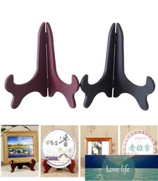 1PC Wooden Display Stand Dish Rack Plate Bowl Frame Po Picture Book Pedestal Holder Factory expert design Quality Latest 2549671