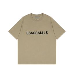 New T881231 essentialsweatshirts designer t shirt men women top quality tees high street hip hop view polo shirt tees t-shirt ZIPX