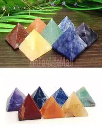 Pendants Pyramid Natural Stone Crystal Healing Wicca Spirituality Carvings Stone Craft Square Quartz Turquoise Gemstone Carnelian 9684938