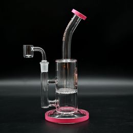 1pc,24cm/9.4in,Glass Percolator Hookah,One Layer Honeycomb Percs Hookah,Recycler Percolator Hookah,Borosilicate Glass Bong,Glass Water Pipe,Smoking Accessaries