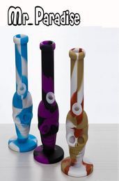 Skull water pipe silicon pipe smalll sizes smoking hookah peculiar water pipe dab oil rigs DHL8527806